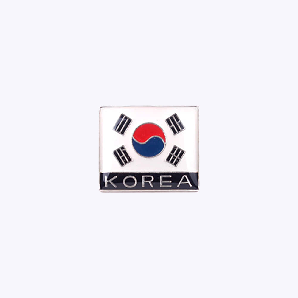 전역 뱃지 / 태극기 KOREA 뱃지
