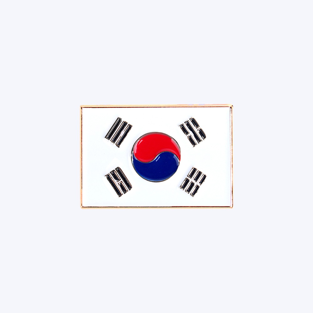 전역 뱃지 / 태극기 배지 - 특왕